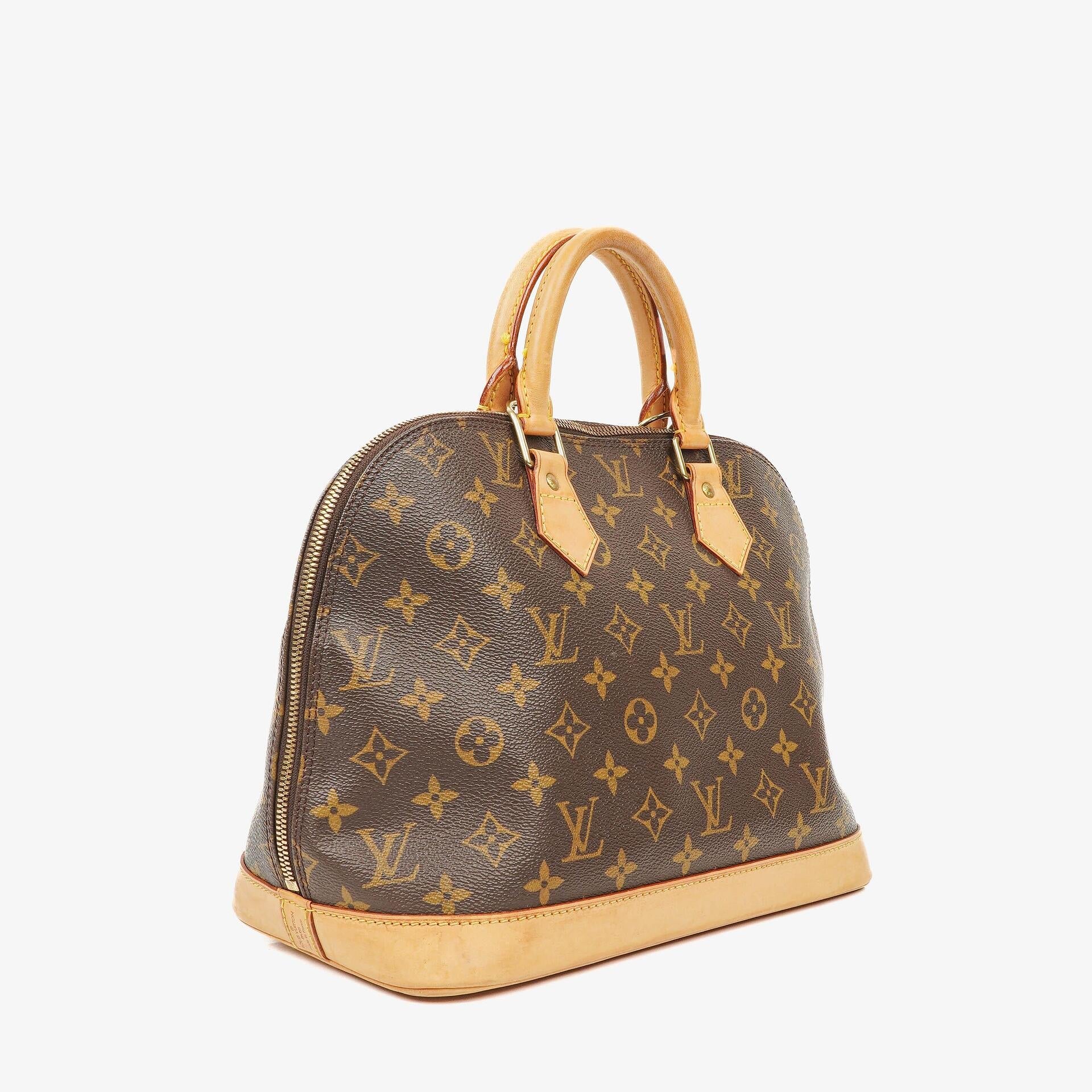 Louis Vuitton Alma PM Handtasche aus Monogram Canvas