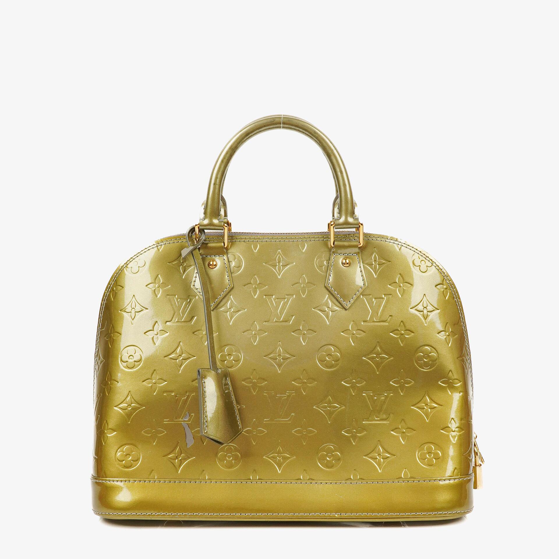 Louis Vuitton Alma PM Handtasche aus Monogram Vernis Leder