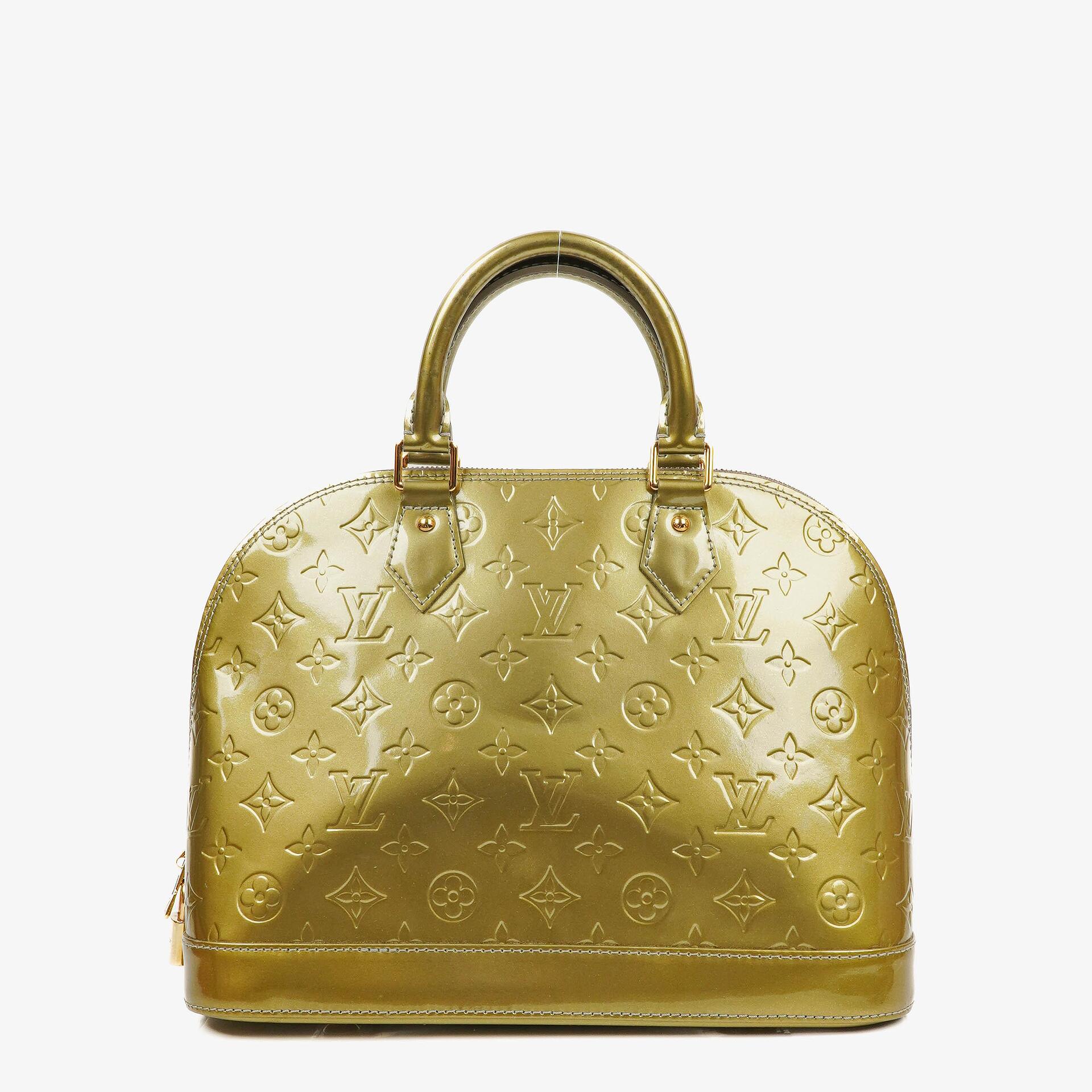 Louis Vuitton Alma PM Handtasche aus Monogram Vernis Leder