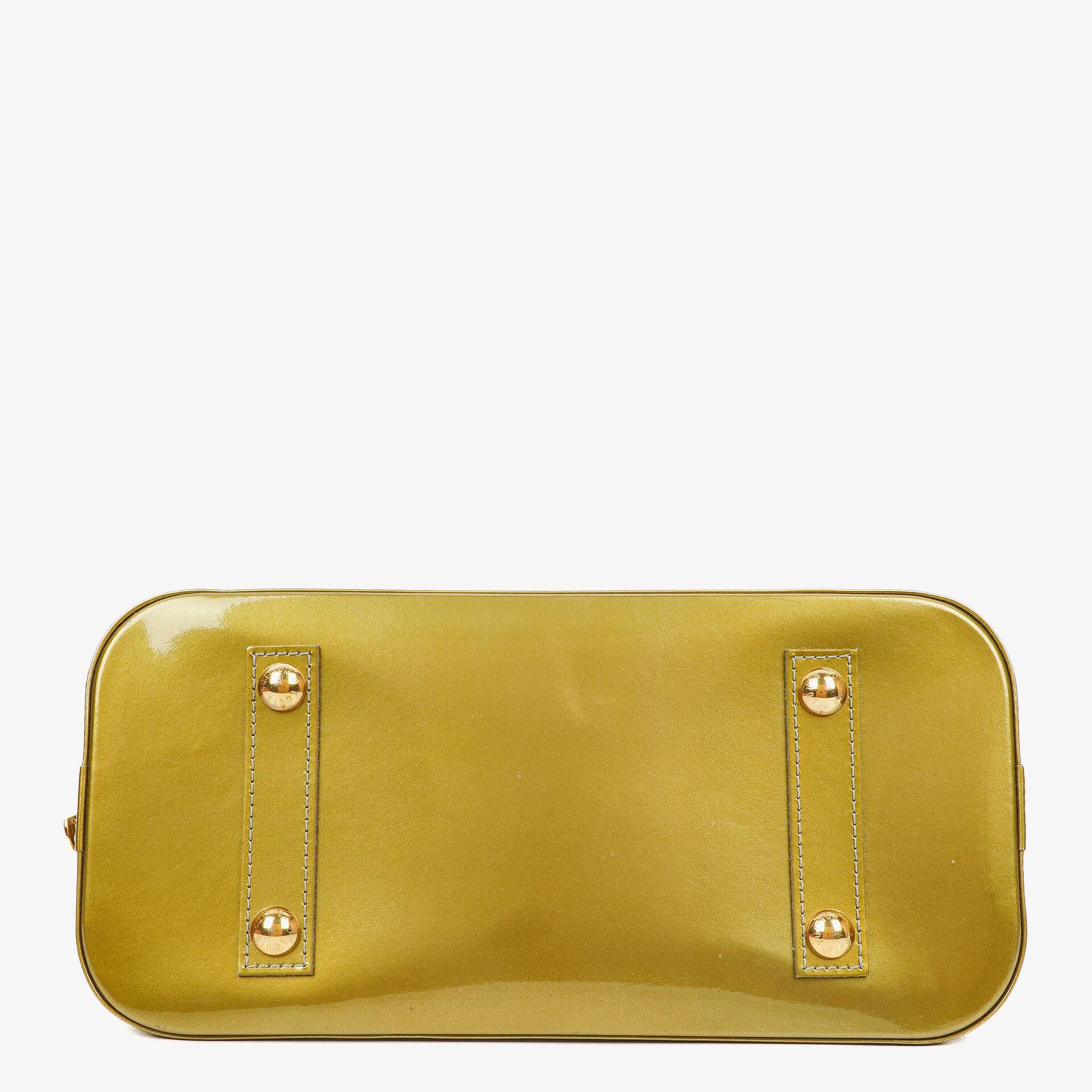 Louis Vuitton Alma PM Handtasche aus Monogram Vernis Leder