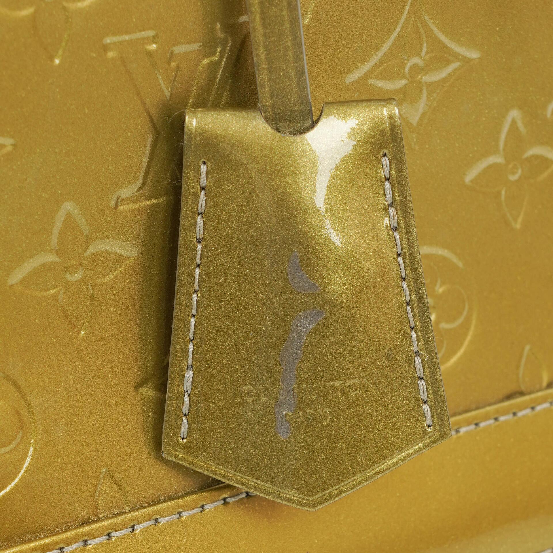 Louis Vuitton Alma PM Handtasche aus Monogram Vernis Leder