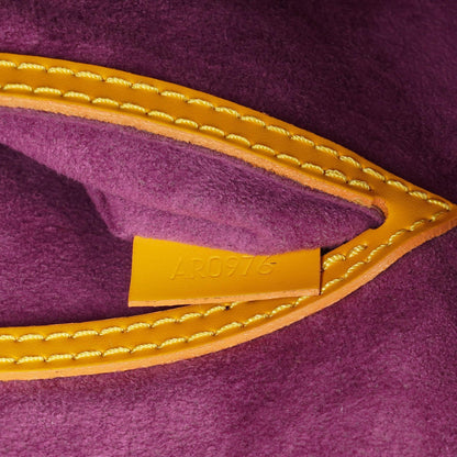 Louis Vuitton Alma PM Gelb EPI Leder Tasche