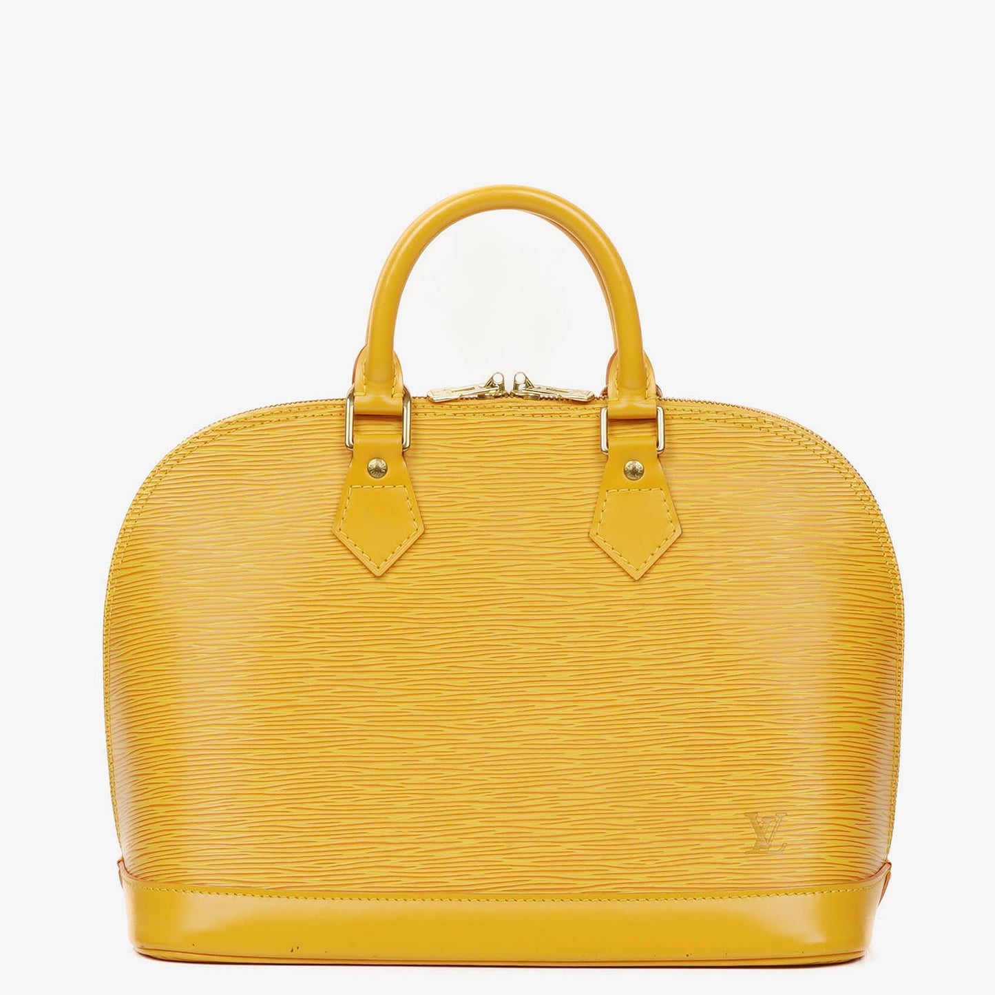 Louis Vuitton Alma PM Gelb EPI Leder Tasche