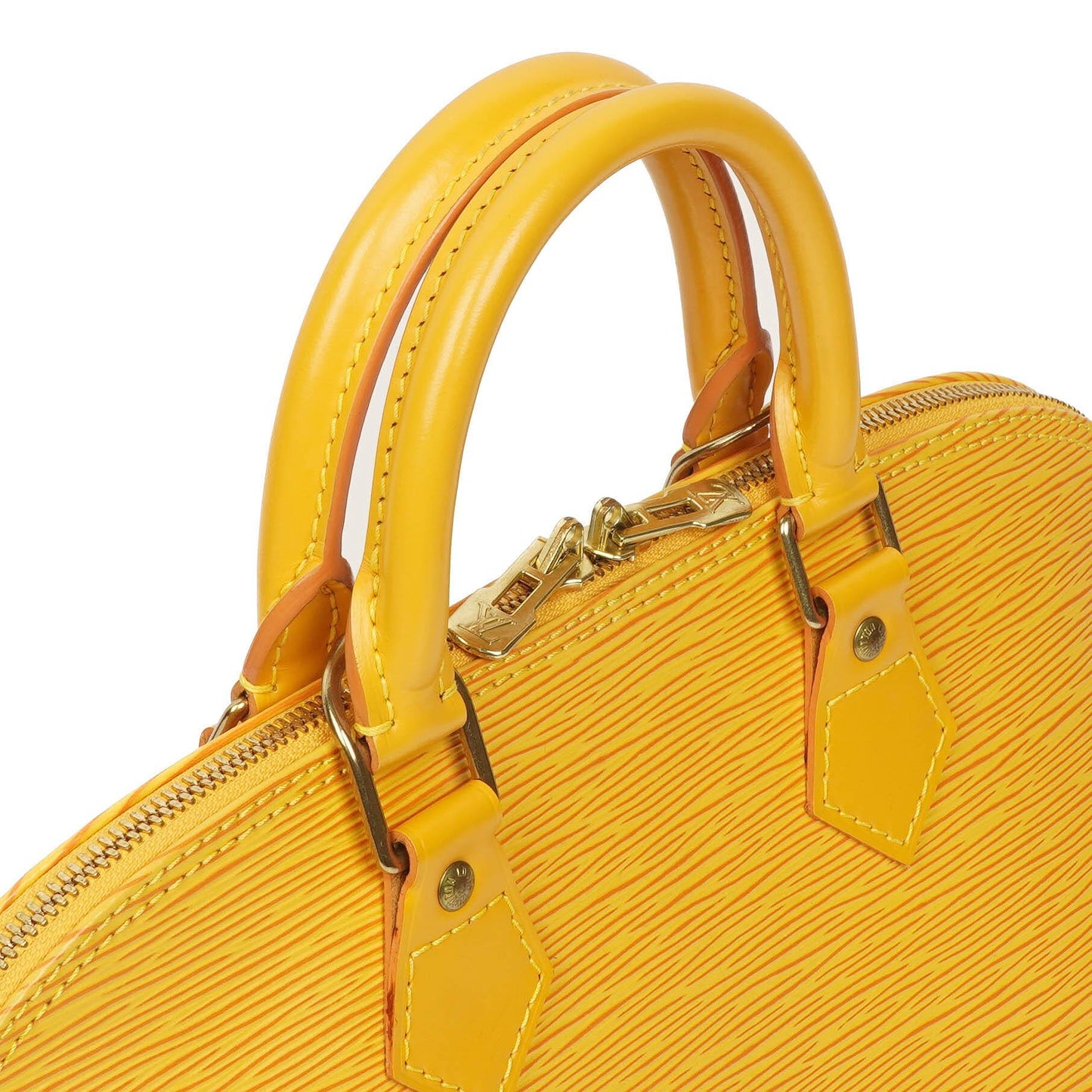 Louis Vuitton Alma PM Gelb EPI Leder Tasche