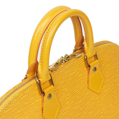 Louis Vuitton Alma PM Gelb EPI Leder Tasche