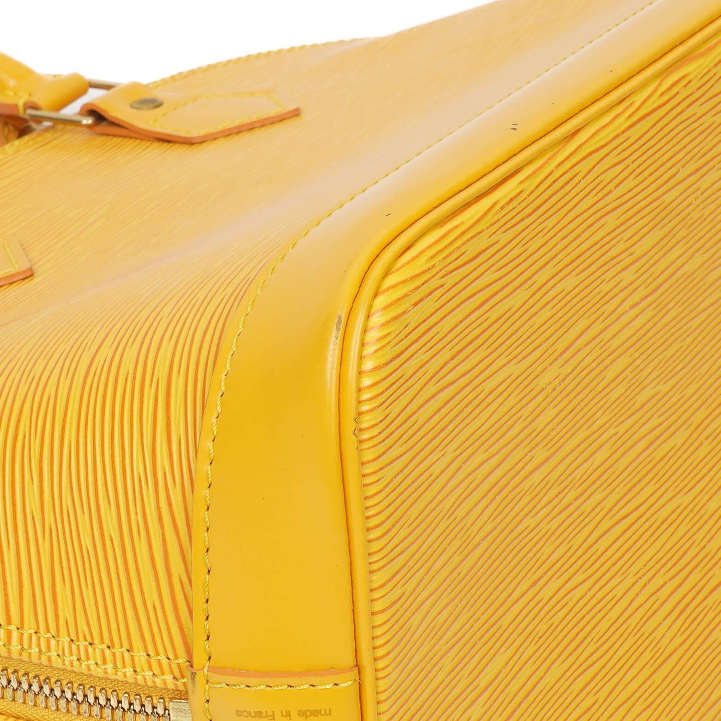 Louis Vuitton Alma PM Gelb EPI Leder Tasche