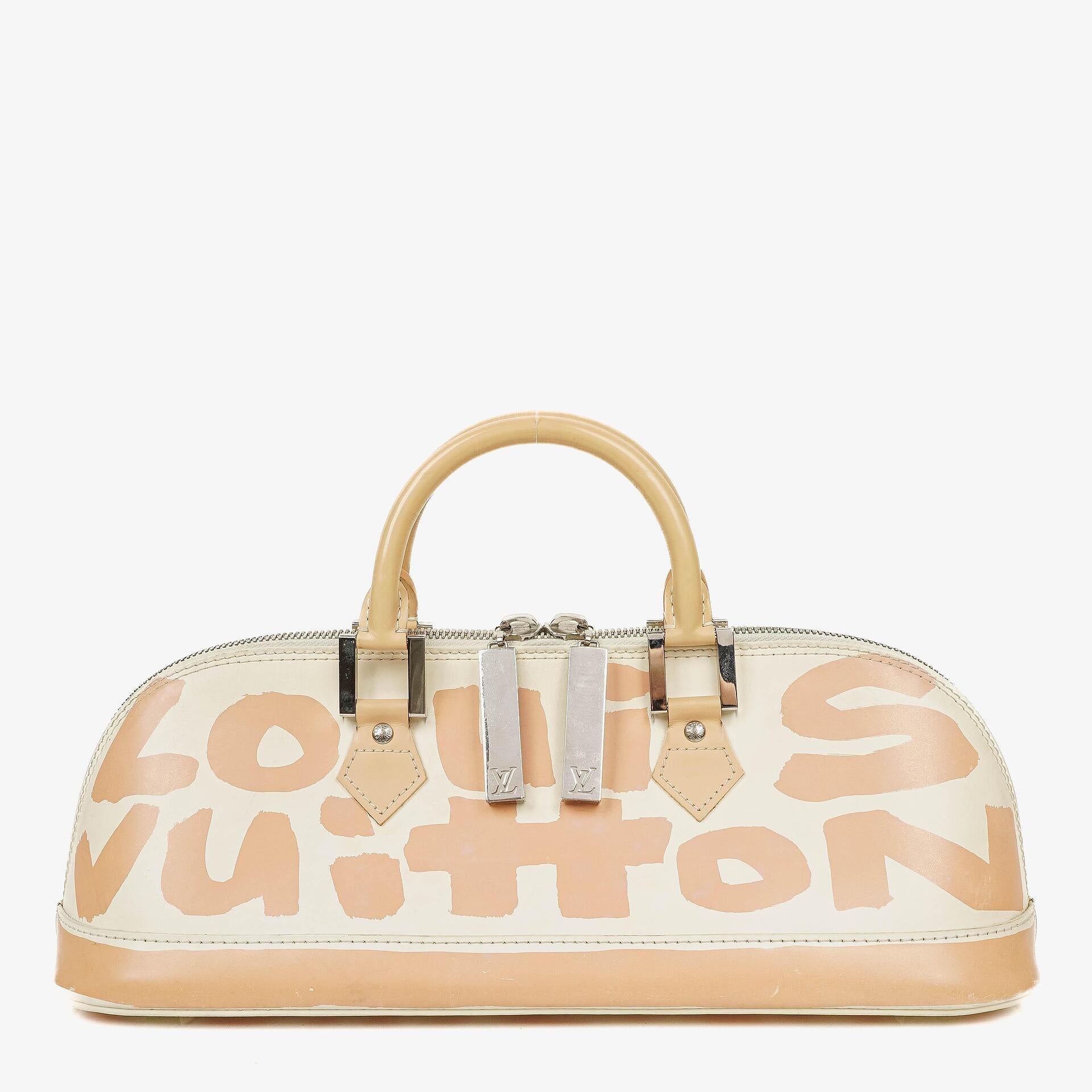 Louis Vuitton Alma Stephen Sprouse Graffiti horizontale Tasche aus Leder