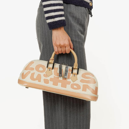 Louis Vuitton Alma Stephen Sprouse Graffiti horizontale Tasche aus Leder
