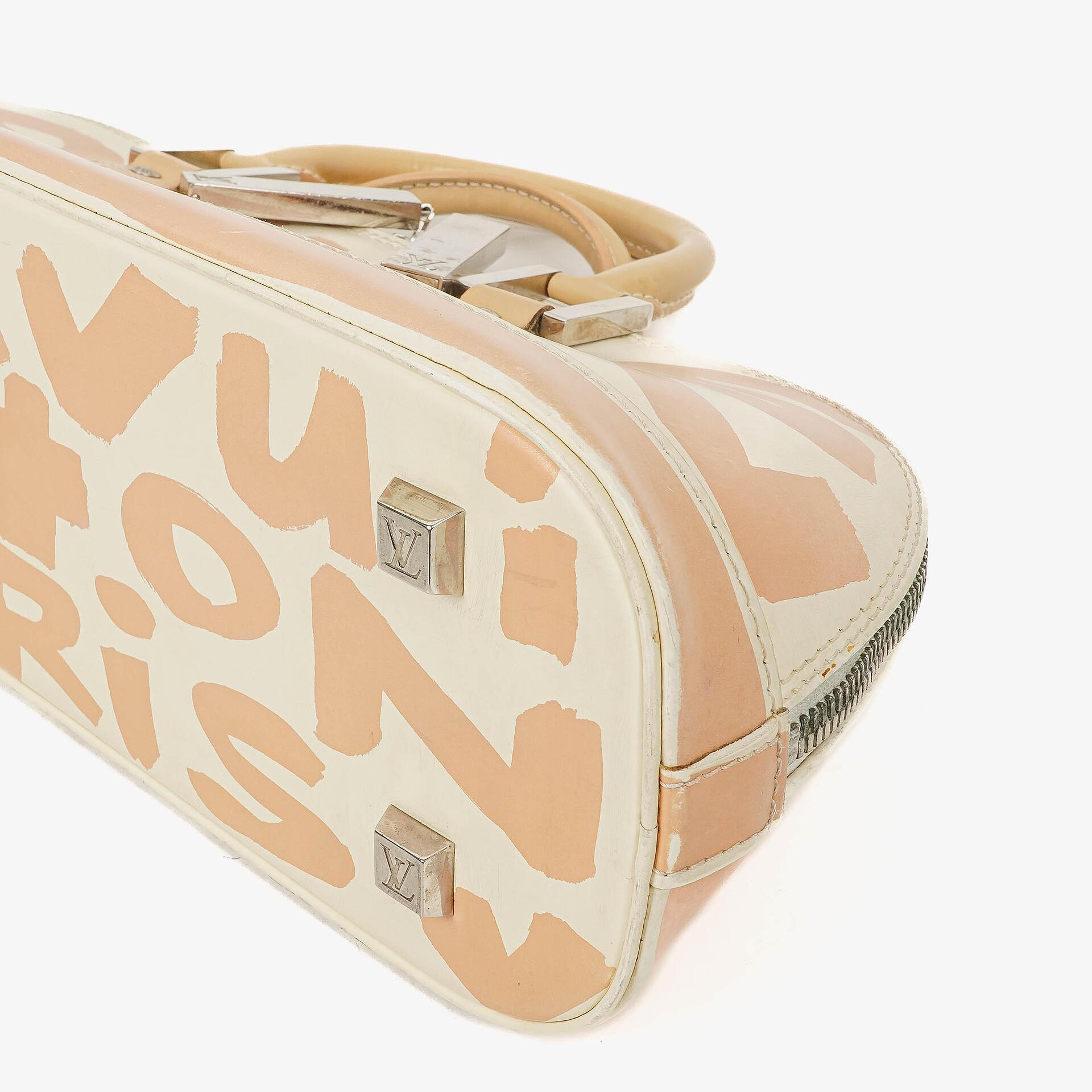 Louis Vuitton Alma Stephen Sprouse Graffiti horizontale Tasche aus Leder