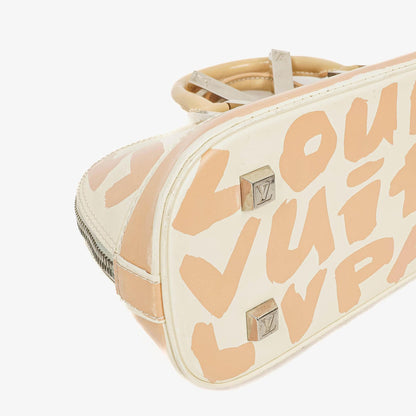 Louis Vuitton Alma Stephen Sprouse Graffiti horizontale Tasche aus Leder