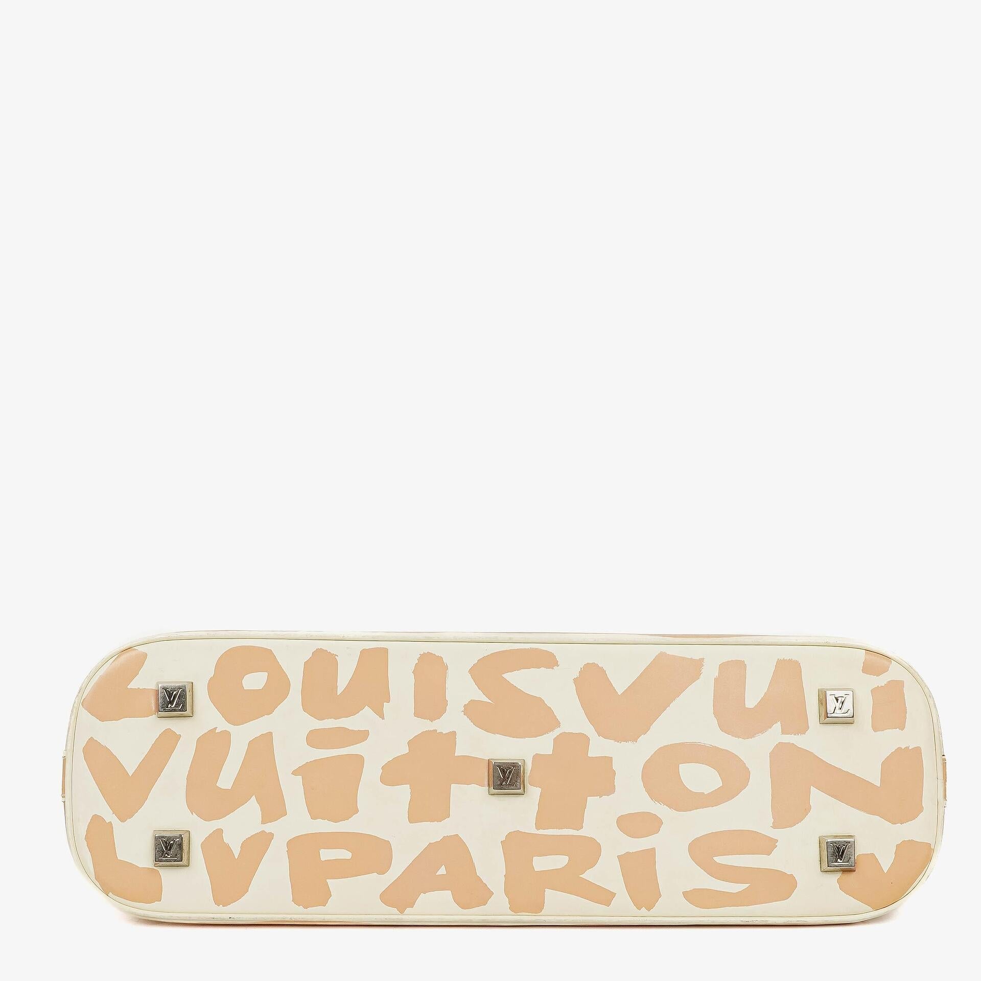 Louis Vuitton Alma Stephen Sprouse Graffiti horizontale Tasche aus Leder