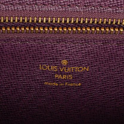 Louis Vuitton Art-Deco Clutch aus gelbem Epi Leder