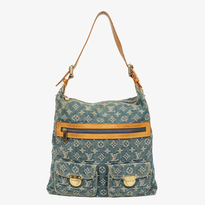 Louis Vuitton Baggy GM Schultertasche aus Monogram Denim