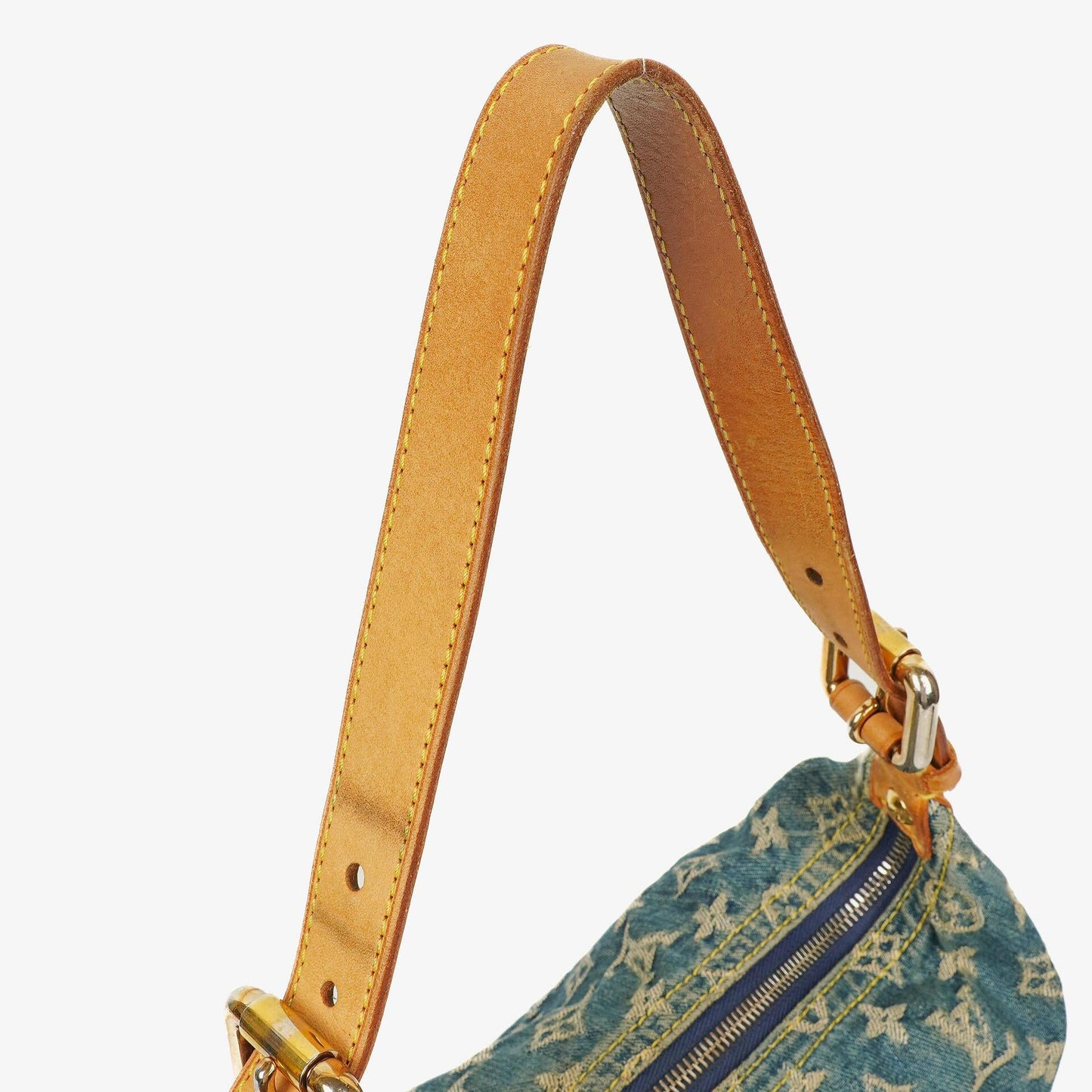 Louis Vuitton Baggy GM Schultertasche aus Monogram Denim