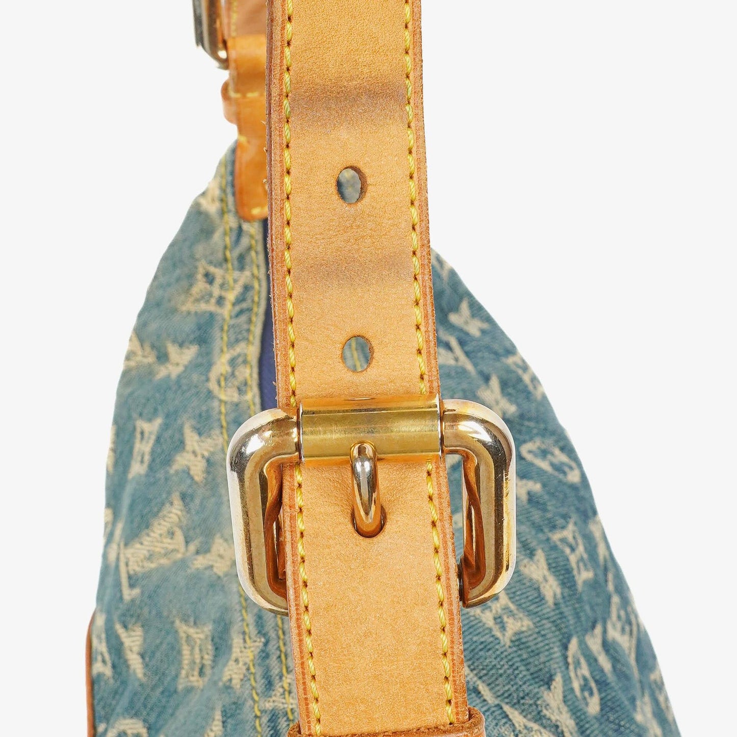 Louis Vuitton Baggy GM Schultertasche aus Monogram Denim
