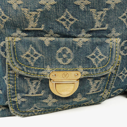 Louis Vuitton Baggy GM Schultertasche aus Monogram Denim