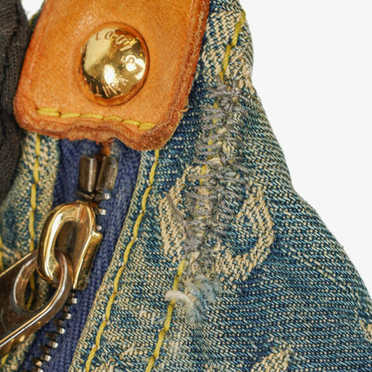 Louis Vuitton Baggy GM Schultertasche aus Monogram Denim