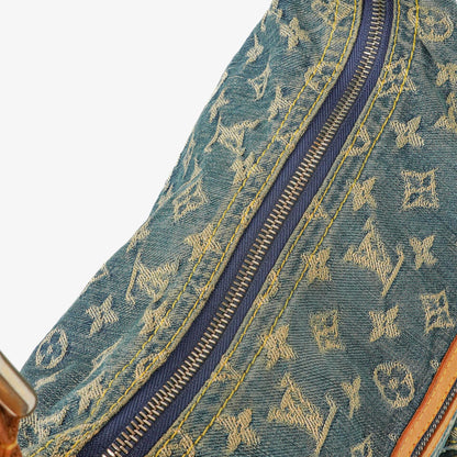 Louis Vuitton Baggy GM Schultertasche aus Monogram Denim