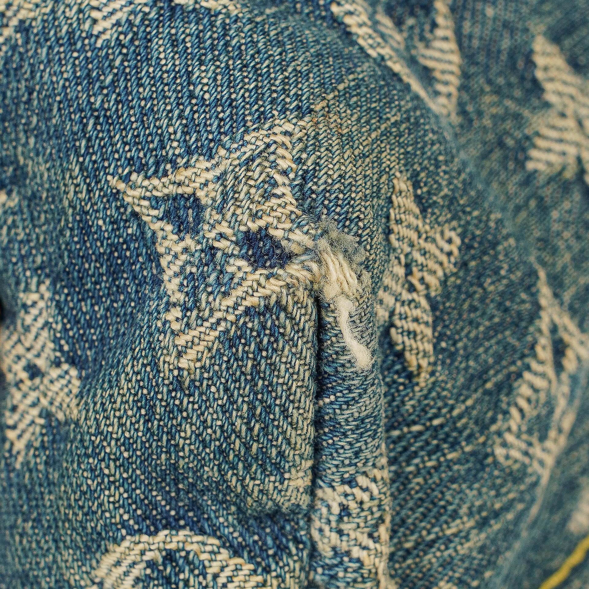 Louis Vuitton Baggy GM Schultertasche aus Monogram Denim