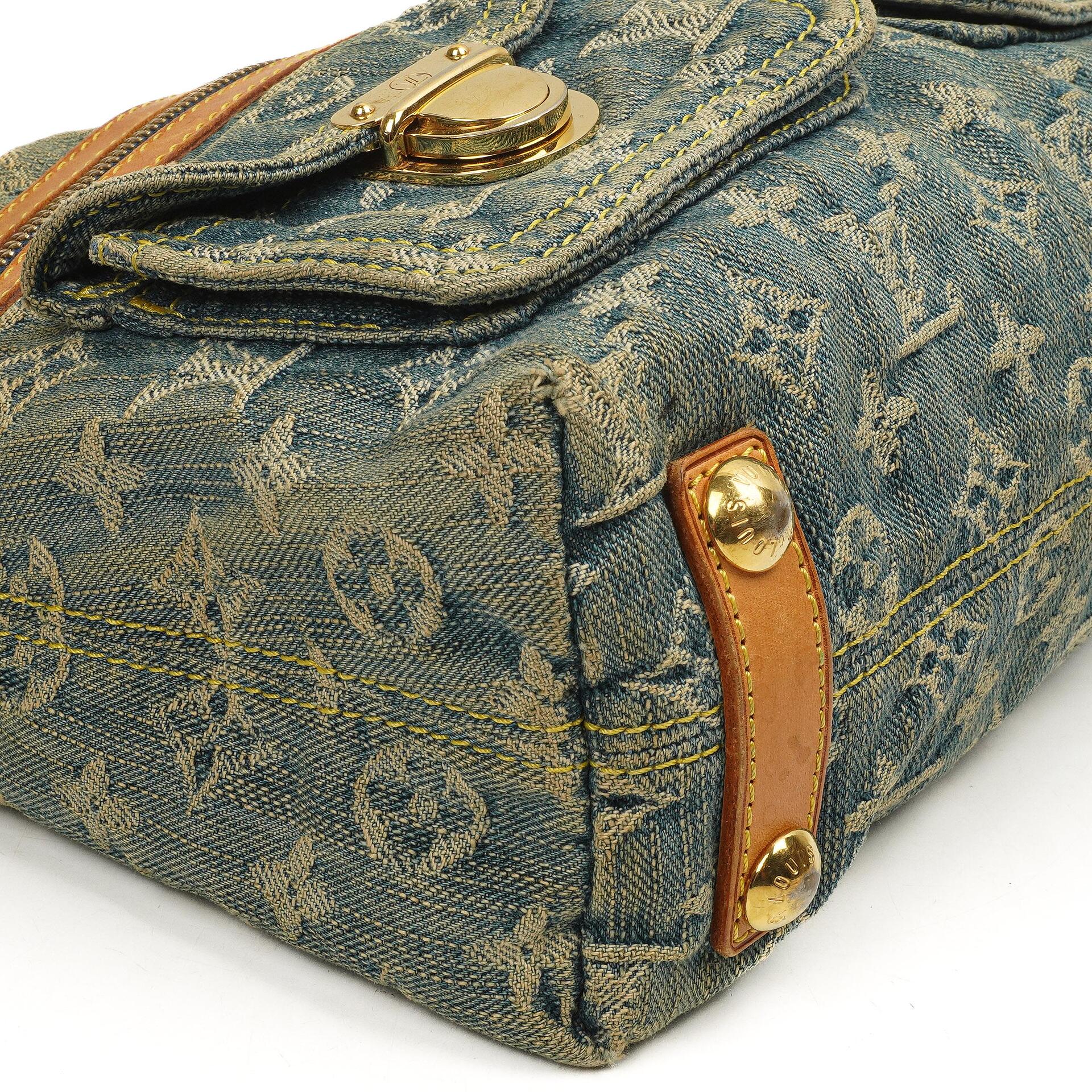 Louis Vuitton Baggy PM Monogram Denim Tasche