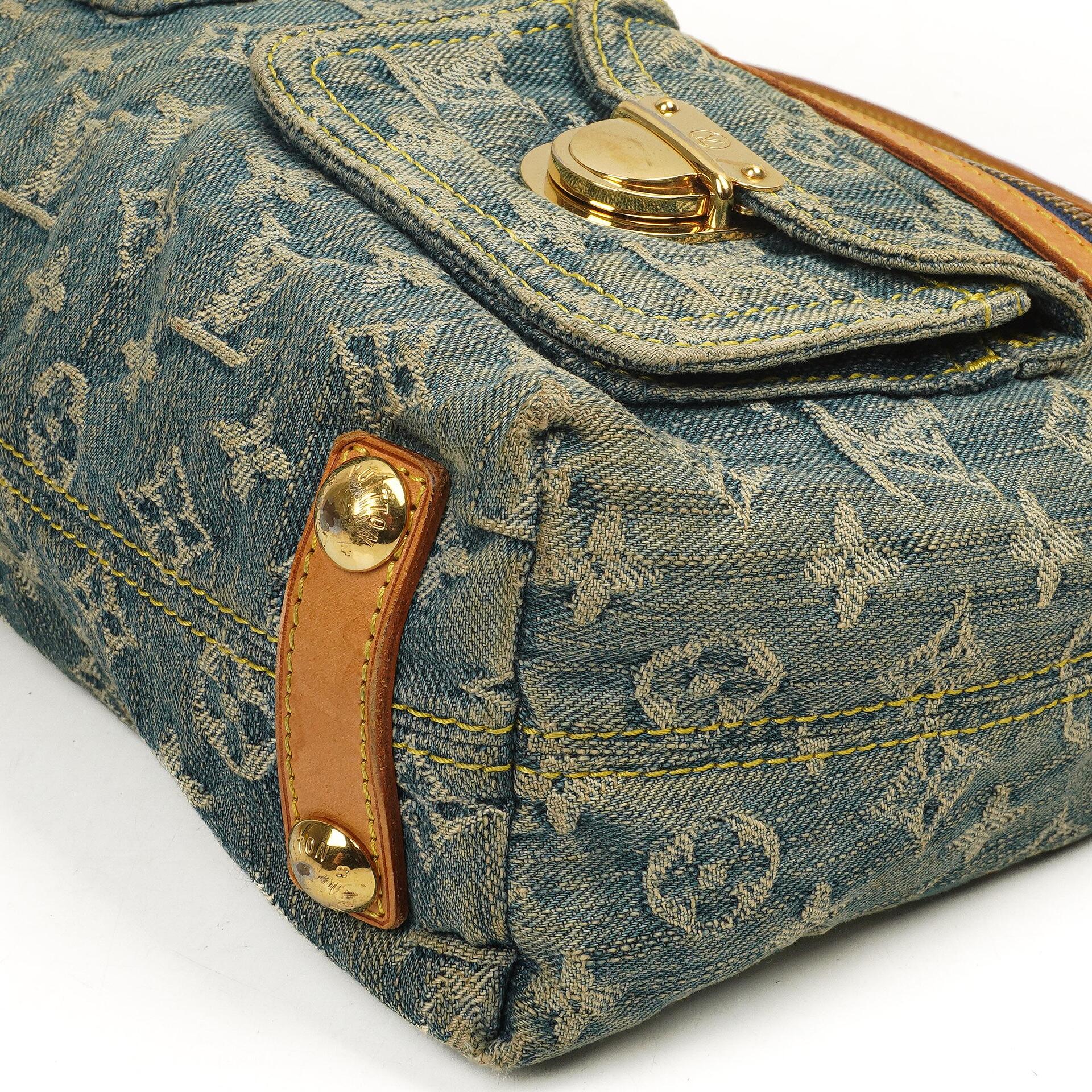 Louis Vuitton Baggy PM Monogram Denim Tasche