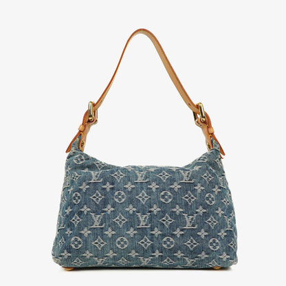 Louis Vuitton Baggy PM Schultertasche aus Monogram Denim