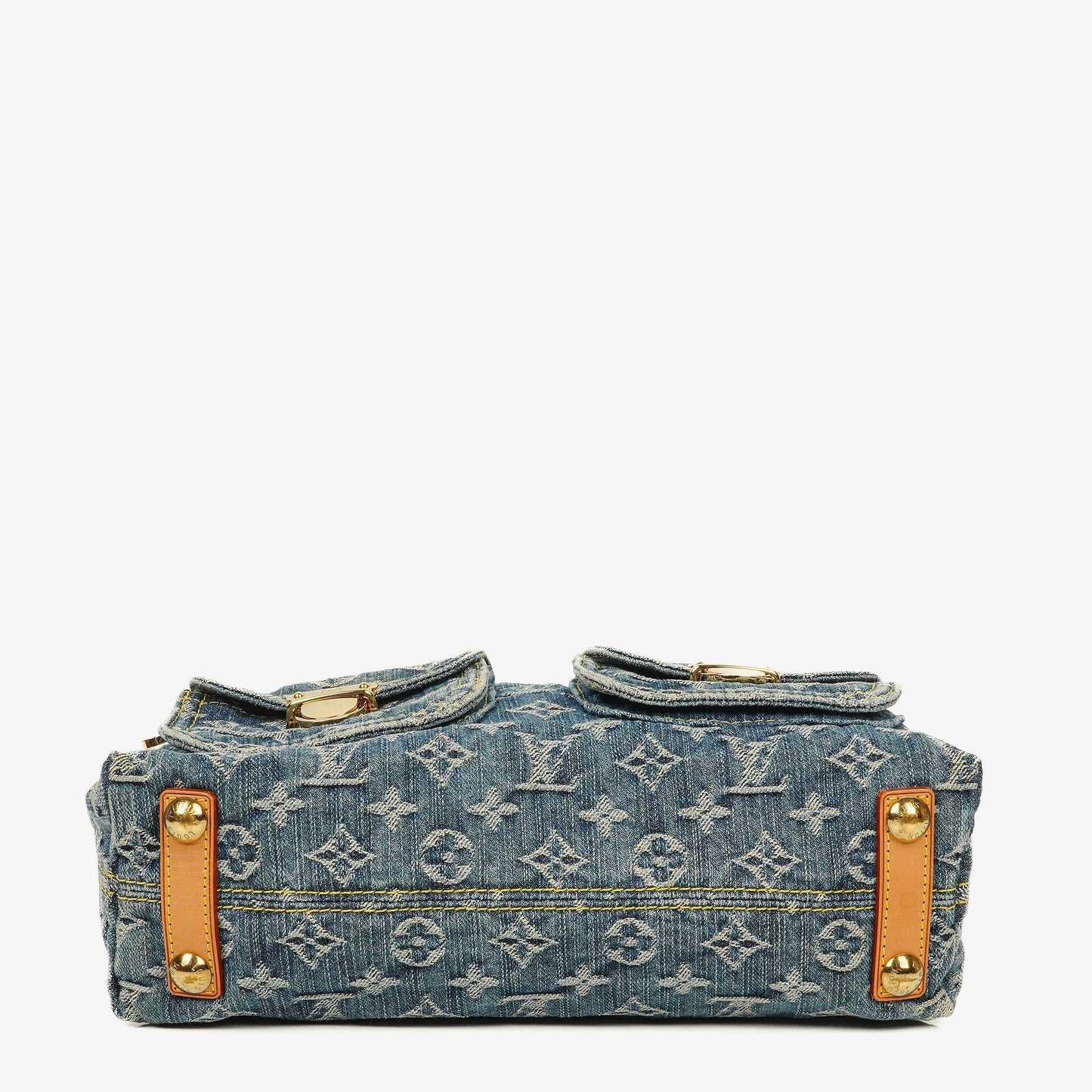 Louis Vuitton Baggy PM Schultertasche aus Monogram Denim
