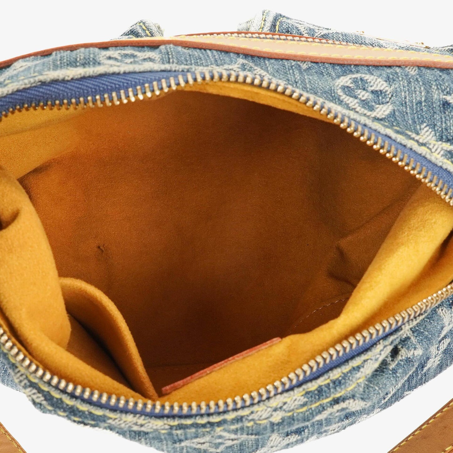 Louis Vuitton Baggy PM Schultertasche aus Monogram Denim