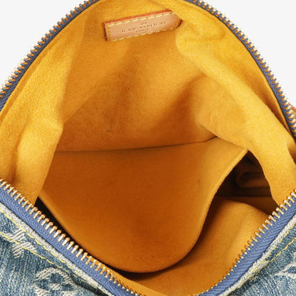 Louis Vuitton Baggy PM Schultertasche aus Monogram Denim