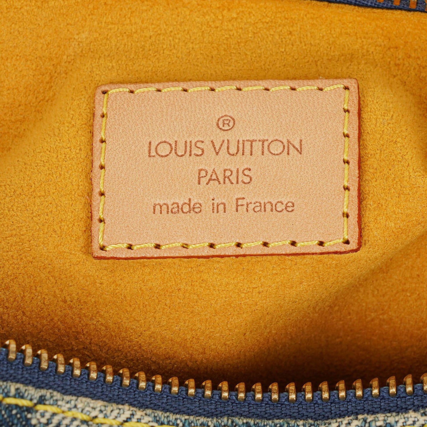 Louis Vuitton Baggy PM Schultertasche aus Monogram Denim