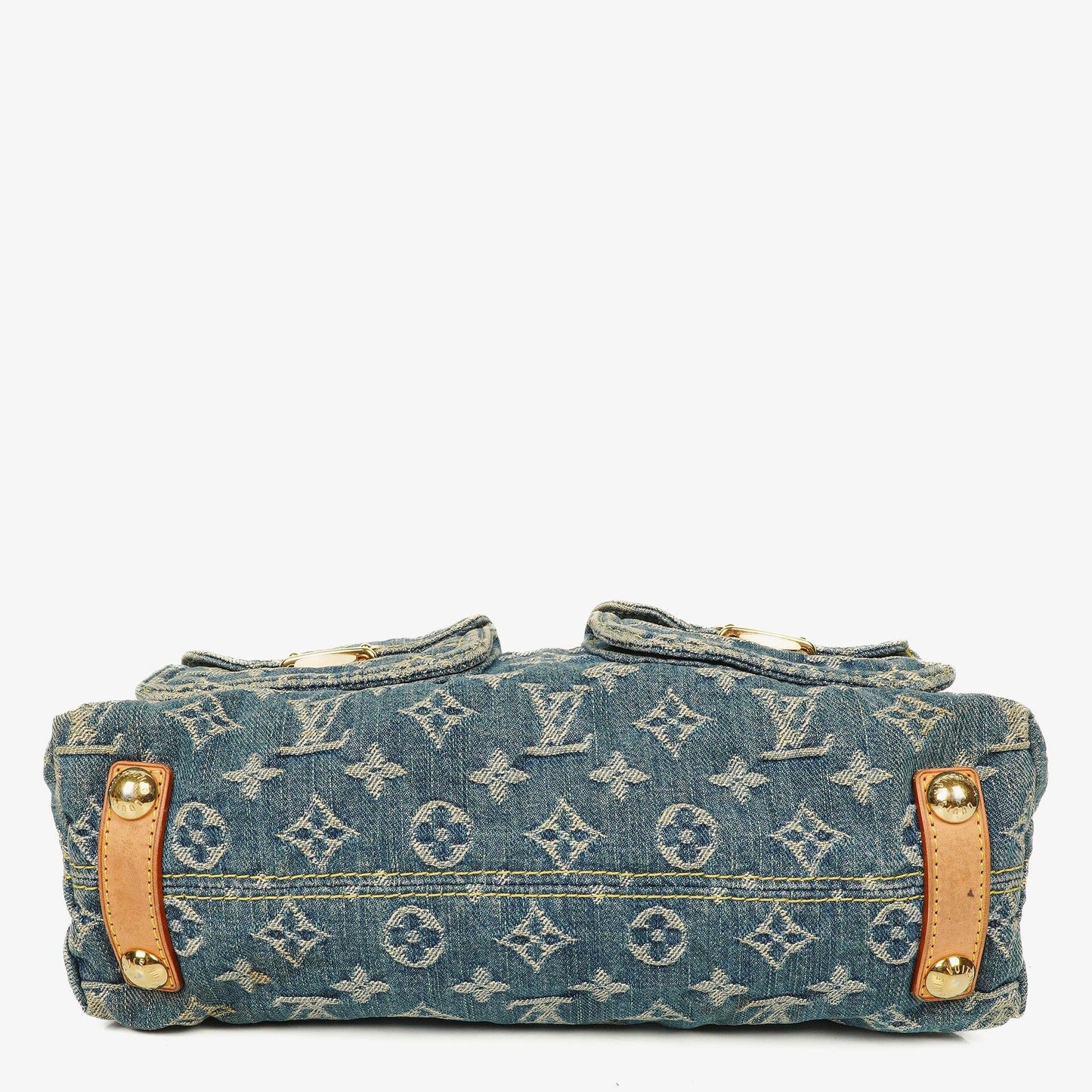 Louis Vuitton Baggy PM Monogramm Denim Schultertasche