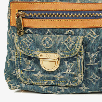 Louis Vuitton Baggy PM Monogramm Denim Schultertasche