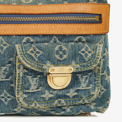 Louis Vuitton Baggy PM Monogramm Denim Schultertasche