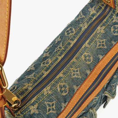 Louis Vuitton Baggy PM Monogramm Denim Schultertasche
