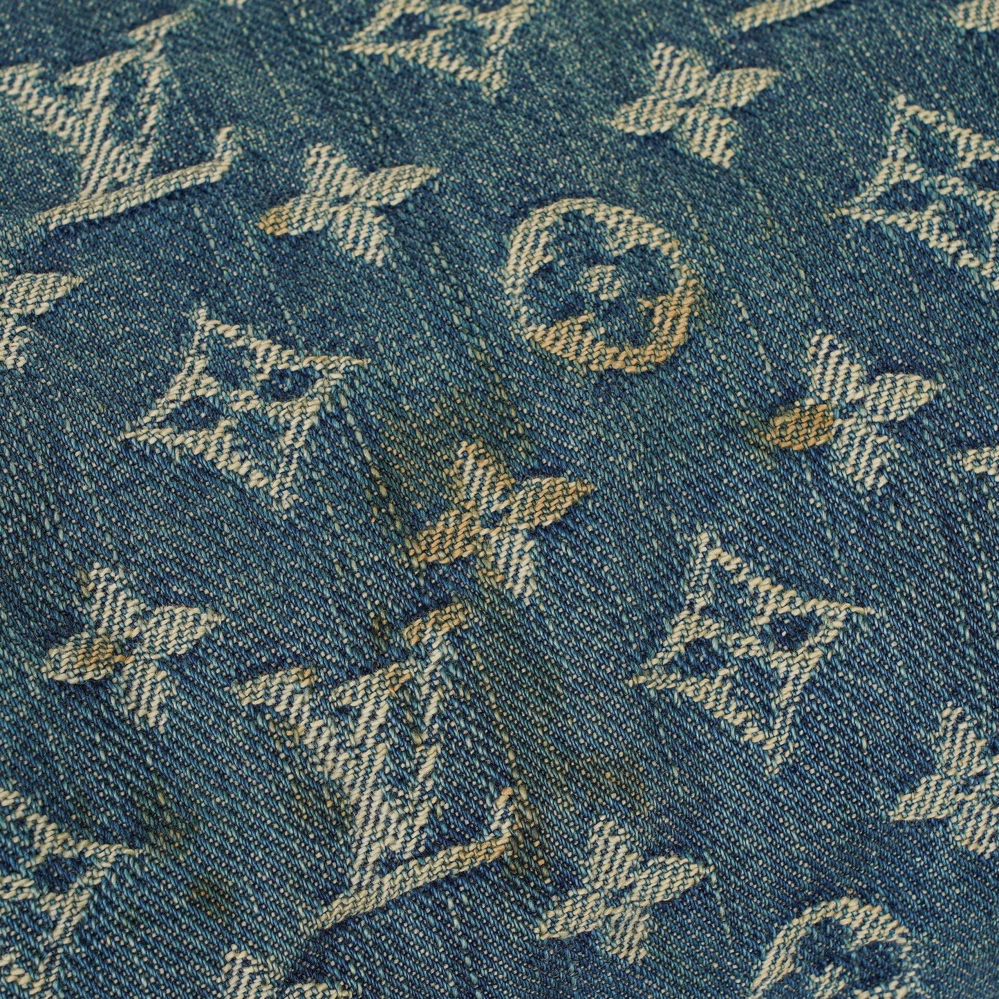 Louis Vuitton Baggy PM Monogramm Denim Schultertasche