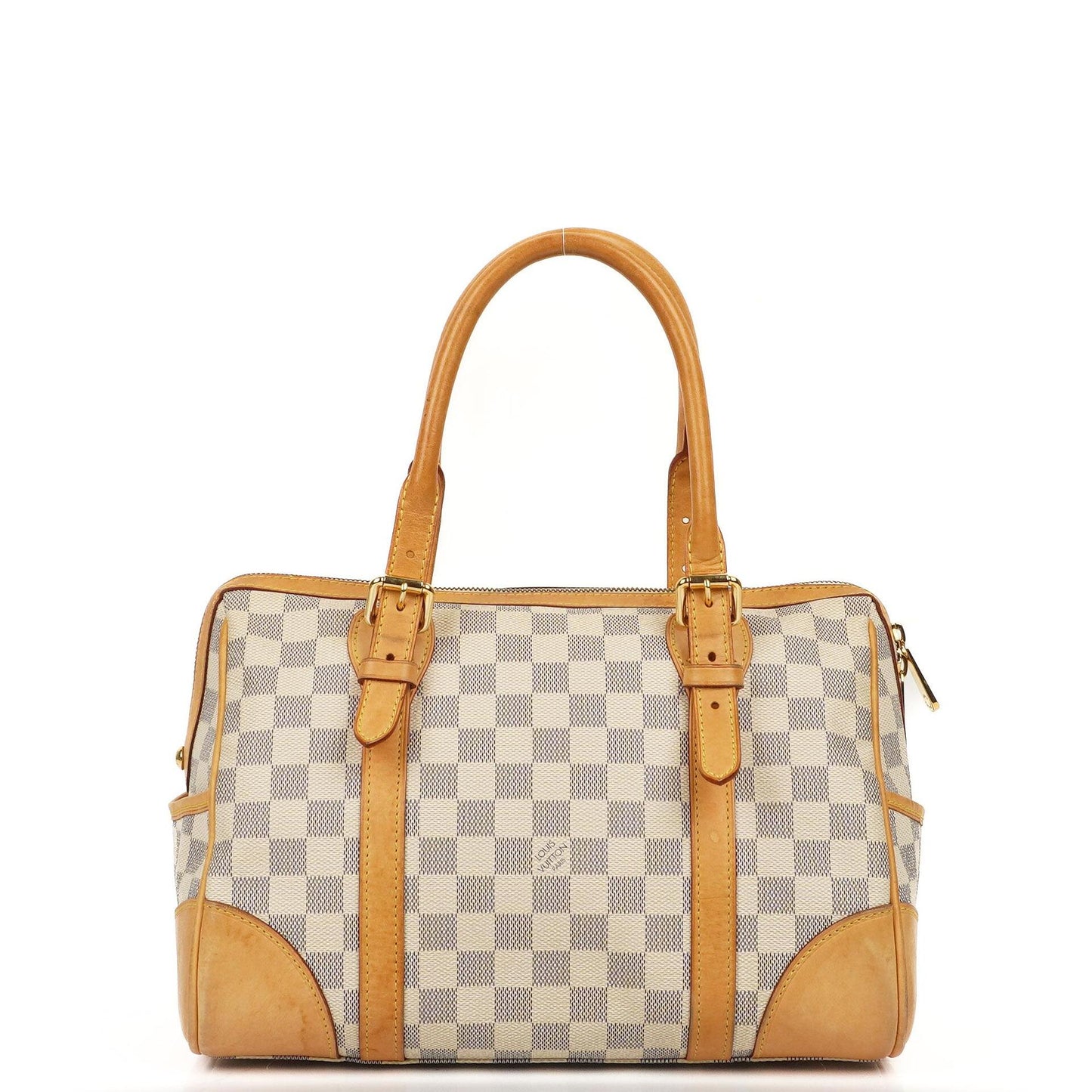 Louis Vuitton Berkeley Damier Azur beschichtete Canvas Tasche