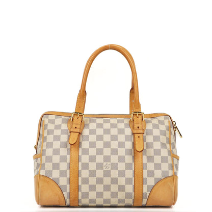 Louis Vuitton Berkeley Damier Azur beschichtete Canvas Tasche