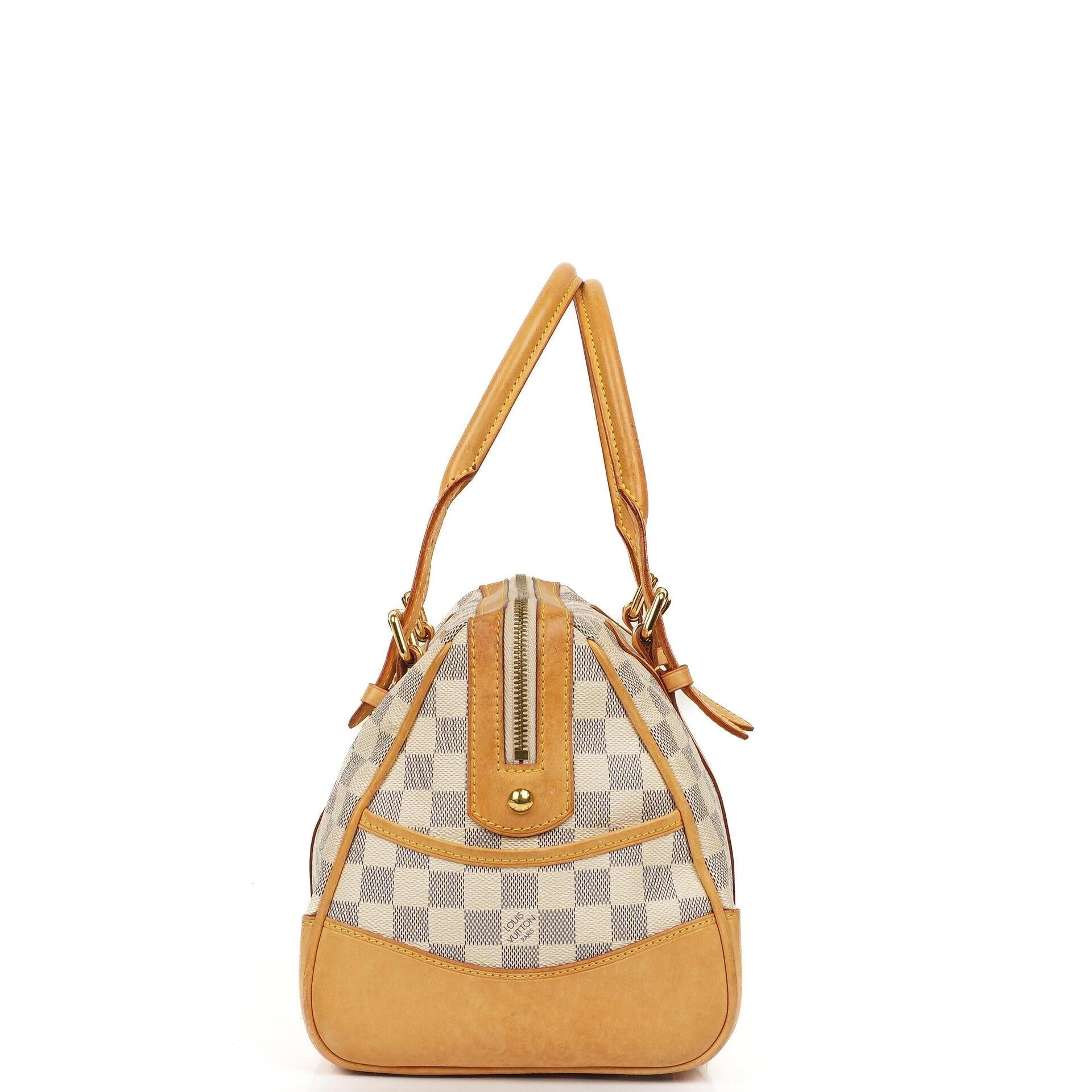 Louis Vuitton Berkeley Damier Azur beschichtete Canvas Tasche