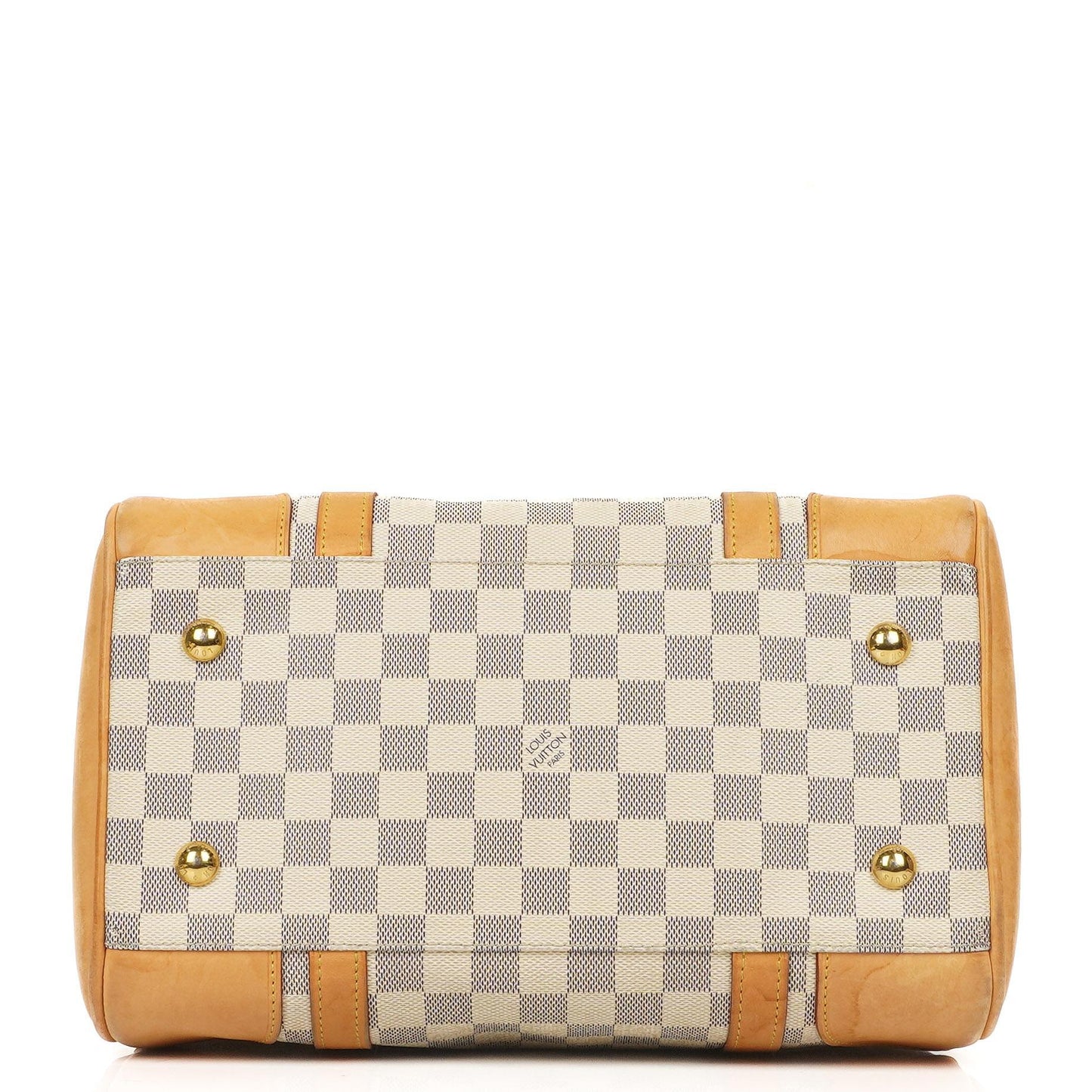 Louis Vuitton Berkeley Damier Azur beschichtete Canvas Tasche