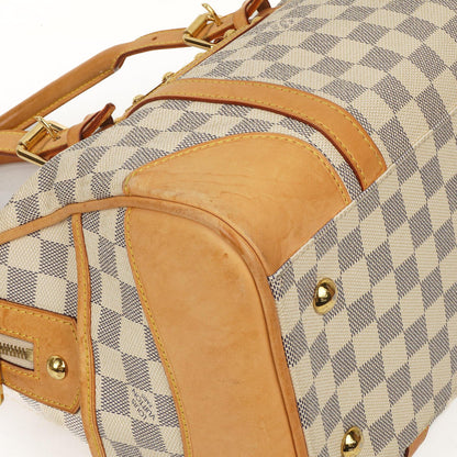 Louis Vuitton Berkeley Damier Azur beschichtete Canvas Tasche
