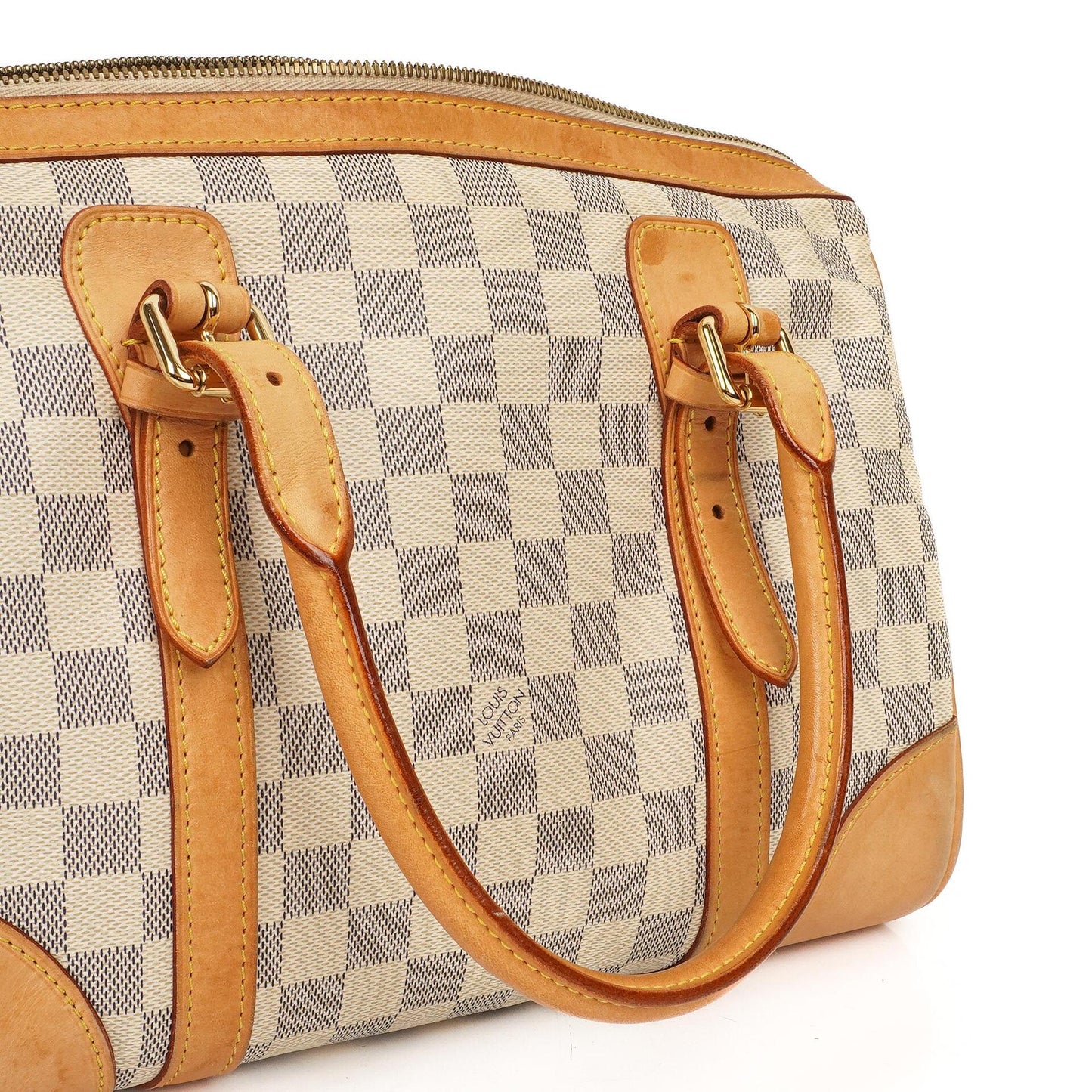 Louis Vuitton Berkeley Damier Azur beschichtete Canvas Tasche