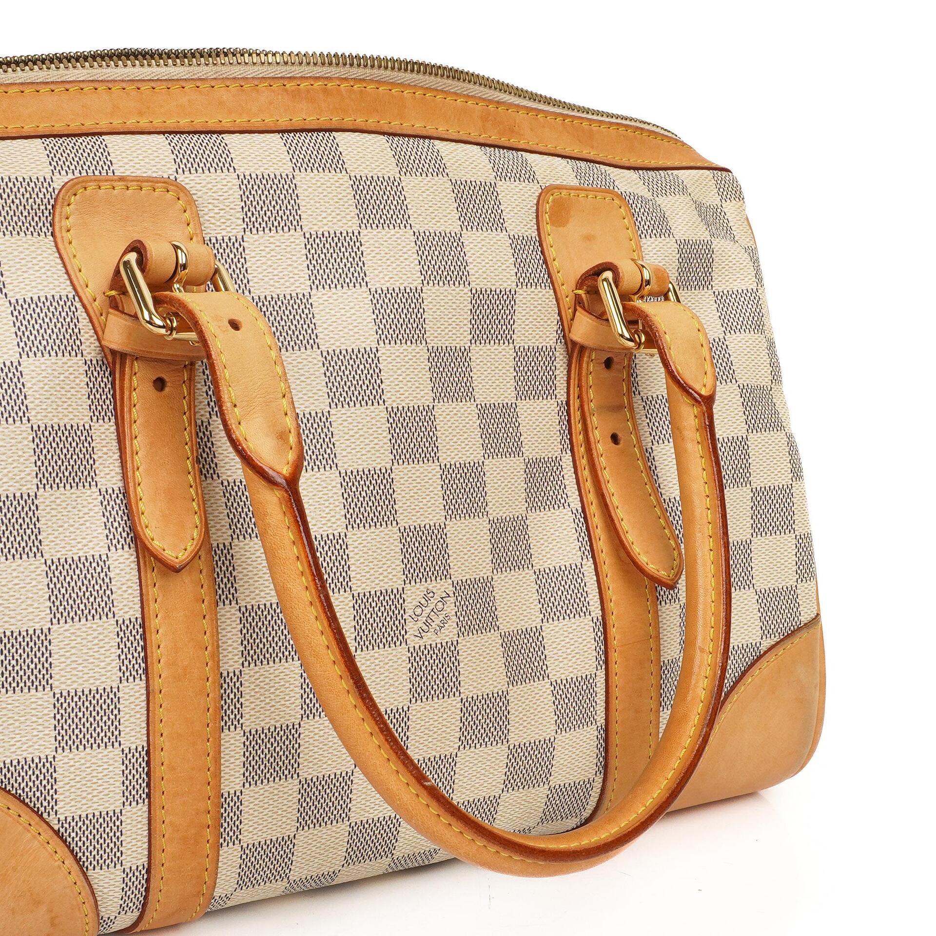 Louis Vuitton Berkeley Damier Azur beschichtete Canvas Tasche