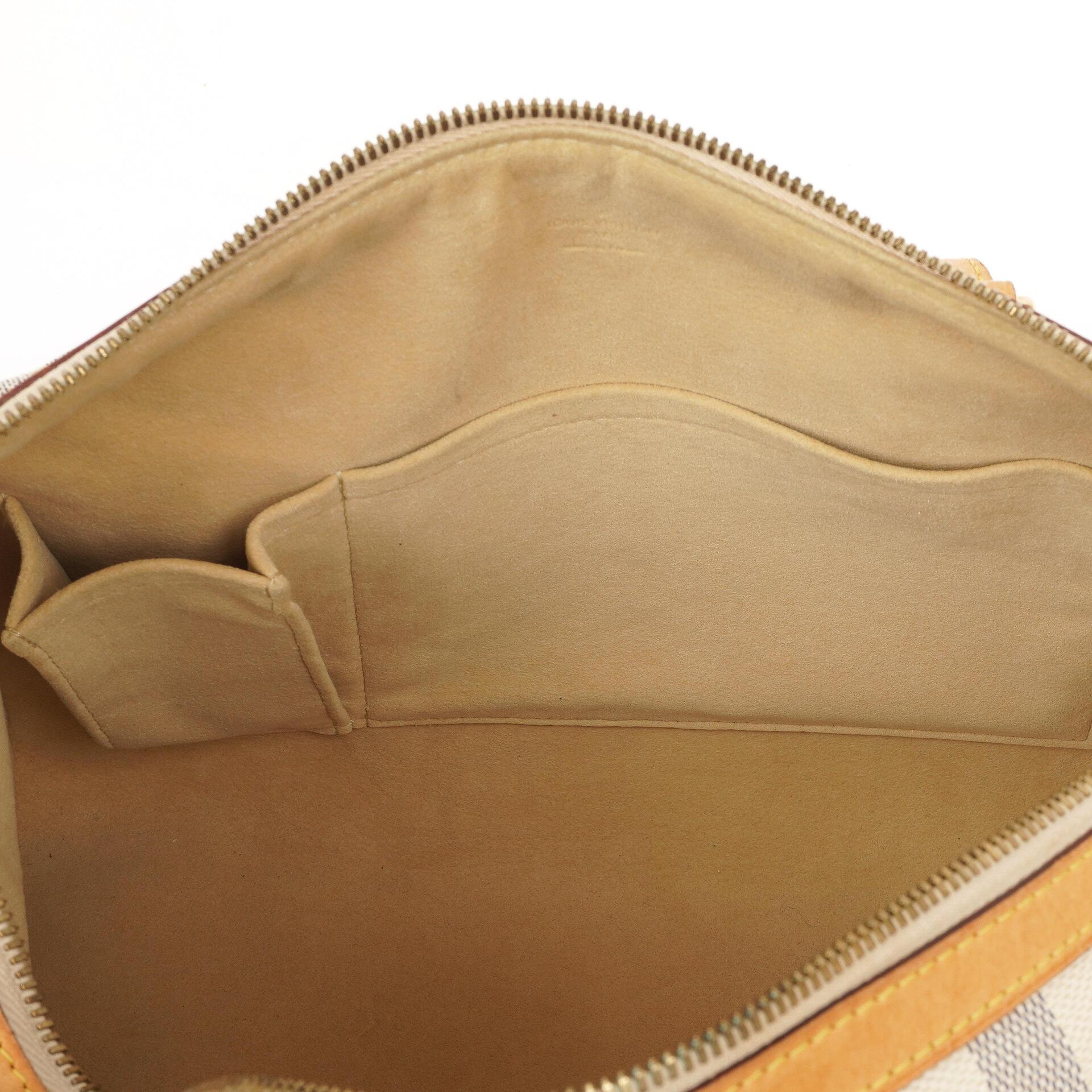 Louis Vuitton Berkeley Damier Azur beschichtete Canvas Tasche