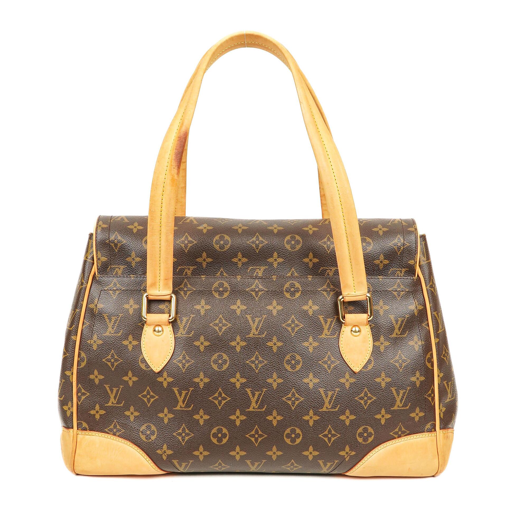 Louis Vuitton Beverly GM Schultertasche aus Monogram Canvas