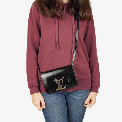 Louis Vuitton Louise PM Tasche aus schwarzem Electric Epi Leder