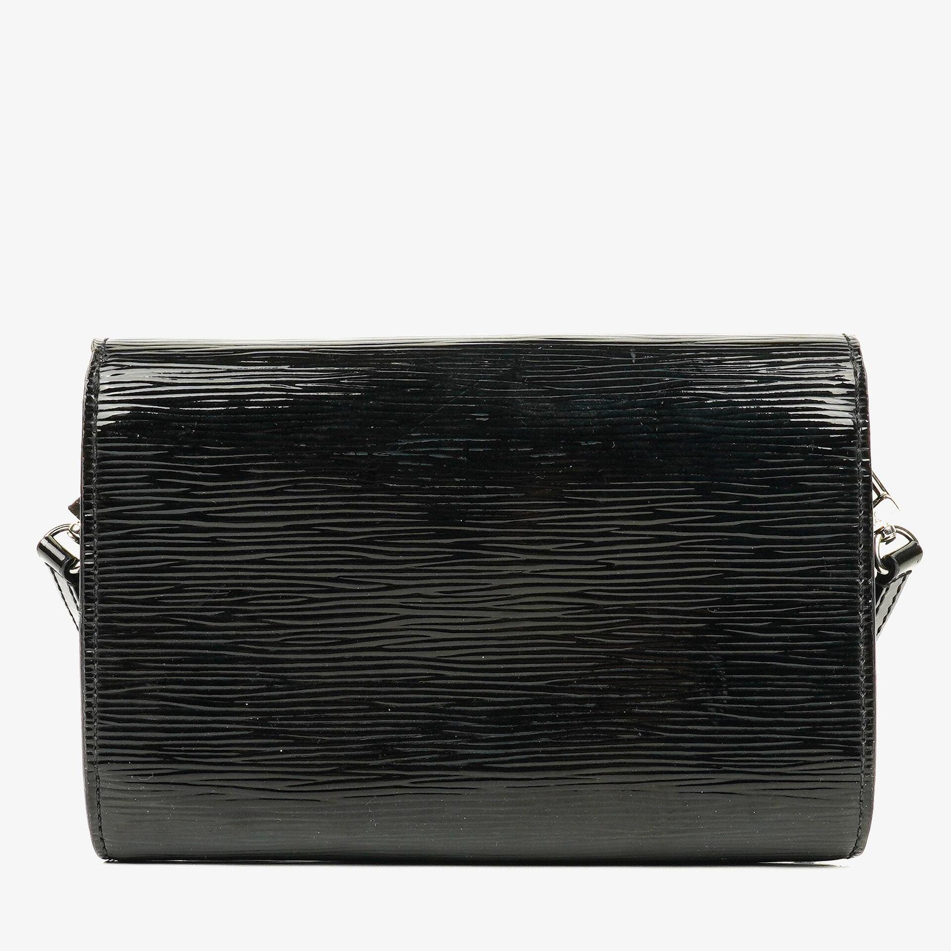 Louis Vuitton Louise PM Tasche aus schwarzem Electric Epi Leder