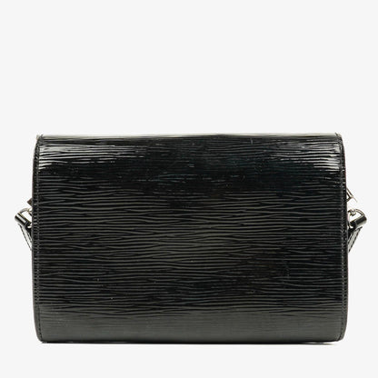 Louis Vuitton Louise PM Tasche aus schwarzem Electric Epi Leder