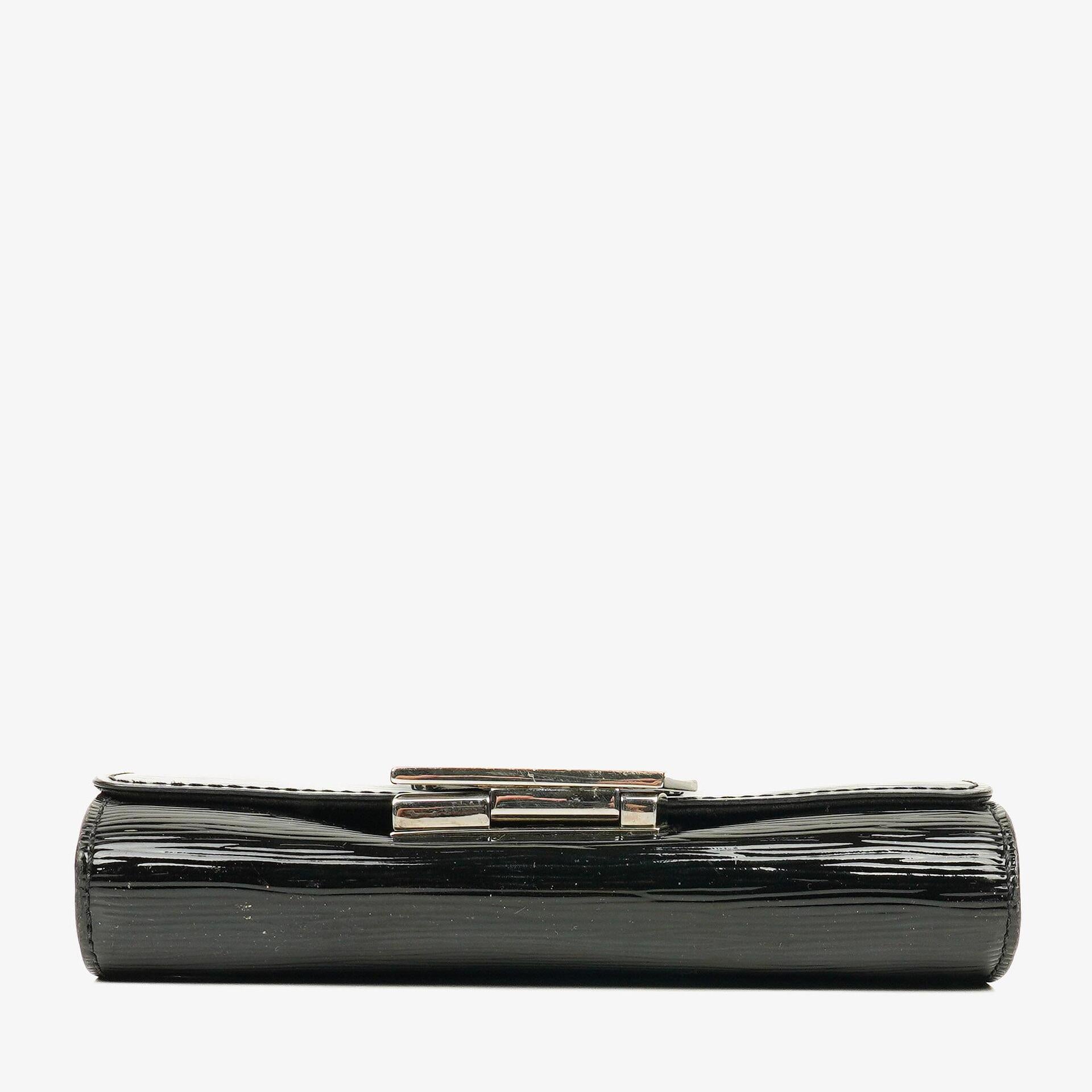 Louis Vuitton Louise PM Tasche aus schwarzem Electric Epi Leder