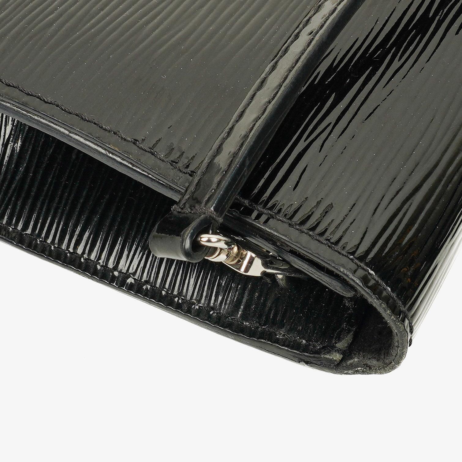 Louis Vuitton Louise PM Tasche aus schwarzem Electric Epi Leder