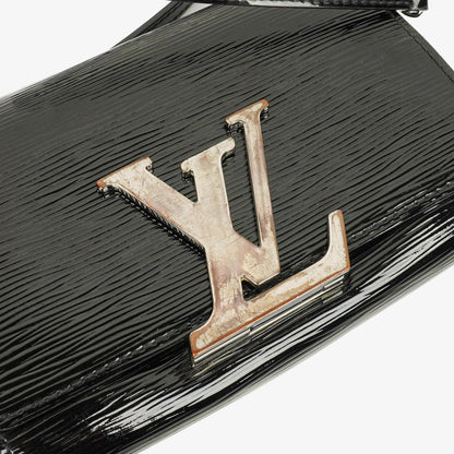 Louis Vuitton Louise PM Tasche aus schwarzem Electric Epi Leder